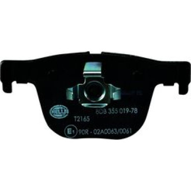Hella Pagid | Bremsbelagsatz, Scheibenbremse | 8DB 355 019-781