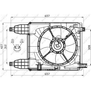 47537 Lüfter, Motorkühlung