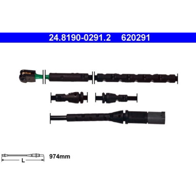 24.8190-0291.2 Warnkontakt, Bremsbelagverschleiß
