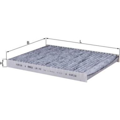 LAK 142 Filter, Innenraumluft LAK 142 Filter, Innenraumluft