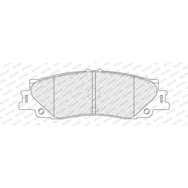 FDB5465 Bremsbelagsatz, Scheibenbremse PREMIER ECO FRICTION
