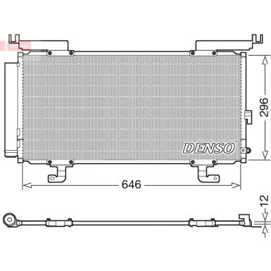 DCN36004 Kondensator, Klimaanlage