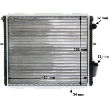 Mahle | Kühler, Motorkühlung | CR 147 000S