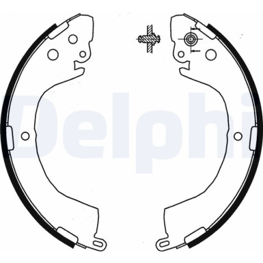 LS1852 Bremsbackensatz