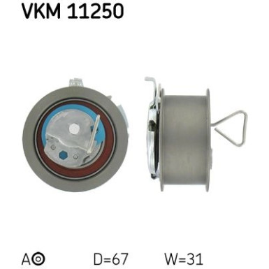VKM 11250 Spannrolle, Zahnriemen