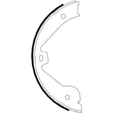 91062400 Bremsbackensatz, Feststellbremse