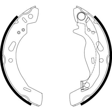 Hella | Bremsbackensatz | 8DB 355 000-291