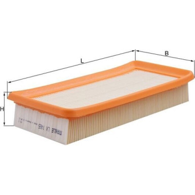 LX 1465 Luftfilter