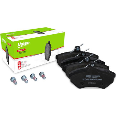 Valeo | Bremsbelagsatz, Scheibenbremse | 301252A