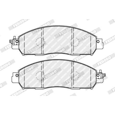 FDB5090 Bremsbelagsatz, Scheibenbremse PREMIER ECO FRICTION