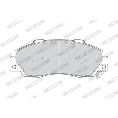 Ferodo | Bremsbelagsatz, Scheibenbremse | FDB1505