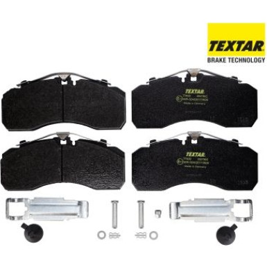 Textar | Bremsbelagsatz, Scheibenbremse | 2927802