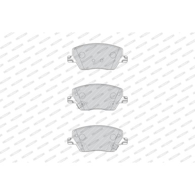 Ferodo Bremsbelagsatz, Scheibenbremse PREMIER ECO FRICTION FDB4799