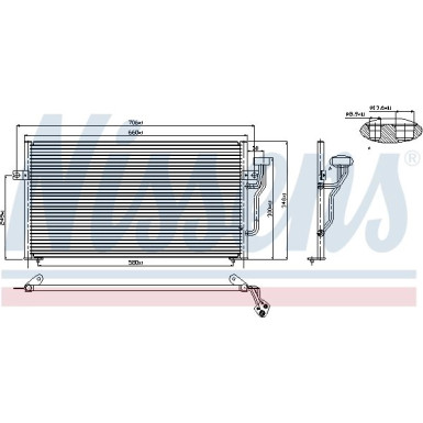 94433 Kondensator, Klimaanlage