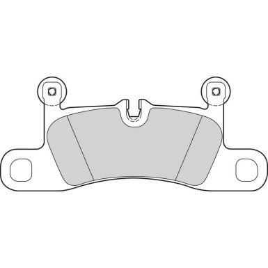 302280 Bremsbelagsatz, Scheibenbremse ESSENTIAL