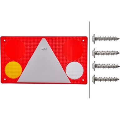 9EL 340 203-001 Lichtscheibe, Heckleuchte