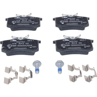 13.0460-2753.2 Bremsbelagsatz, Scheibenbremse