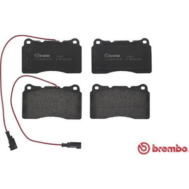 Brembo | Bremsbelagsatz, Scheibenbremse | P 23 098