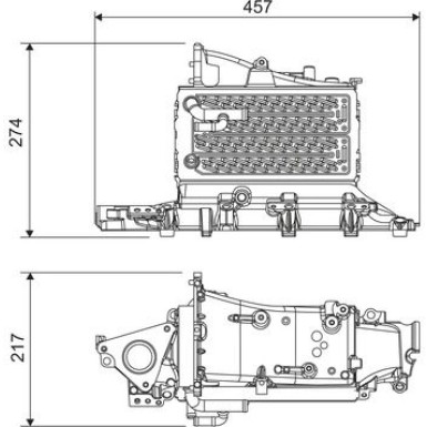 818685 Ladeluftkühler 818685 Ladeluftkühler
