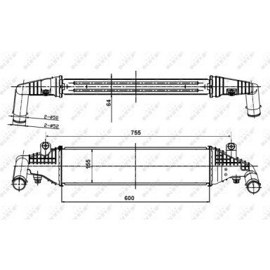 30364 Ladeluftkühler 30364 Ladeluftkühler