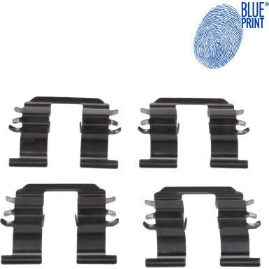 Blue Print | Zubehörsatz, Scheibenbremsbelag | ADG048608
