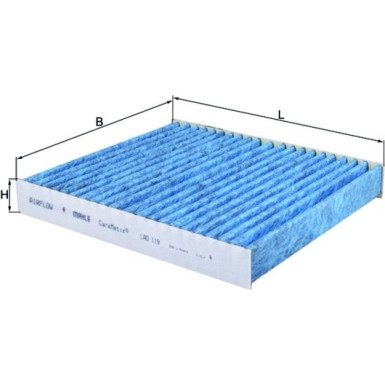 LAO 119 Filter, Innenraumluft CareMetix® LAO 119 Filter, Innenraumluft CareMetix®