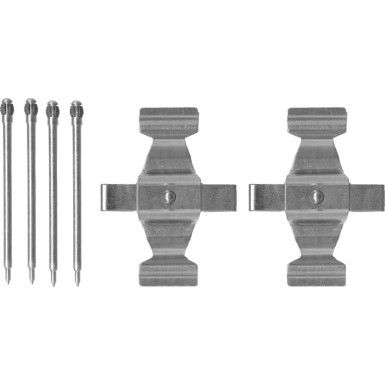 1 987 474 338 Zubehörsatz, Scheibenbremsbelag