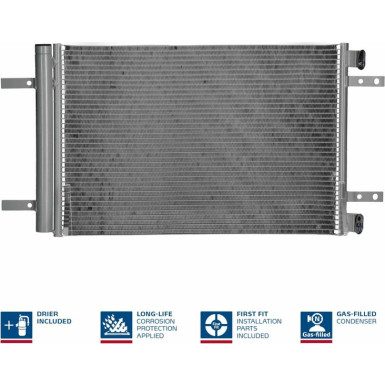 940458 Kondensator, Klimaanlage ** FIRST FIT **