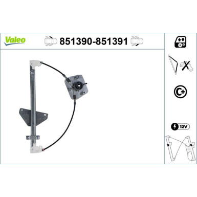 Valeo | Fensterheber | 851390