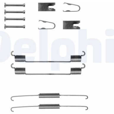 LY1265 Zubehörsatz, Bremsbacken