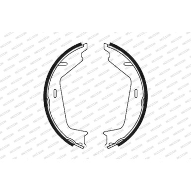 FSB645 Bremsbackensatz, Feststellbremse PREMIER