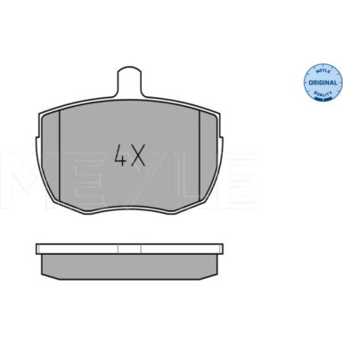 Meyle Bremsbelagsatz, Scheibenbremse MEYLE-ORIGINAL: True to OE 025 203 5918