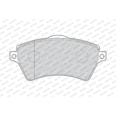 Ferodo Bremsbelagsatz, Scheibenbremse PREMIER ECO FRICTION FDB1473