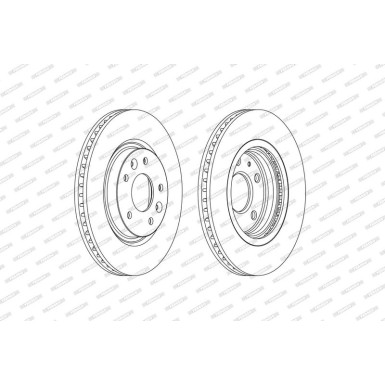 DDF2466C Bremsscheibe PREMIER