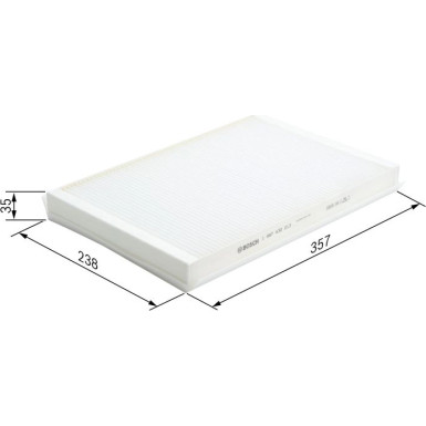 BOSCH 1 987 432 213 Innenraumfilter BOSCH 1 987 432 213 Innenraumfilter