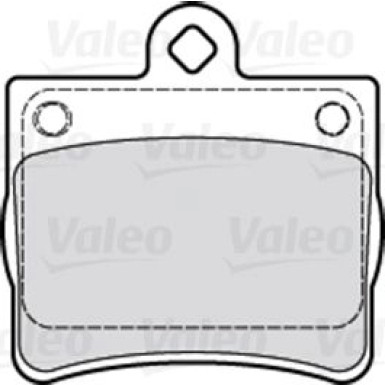 Valeo | Bremsbelagsatz, Scheibenbremse | 301763