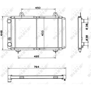52035 Kühler, Motorkühlung