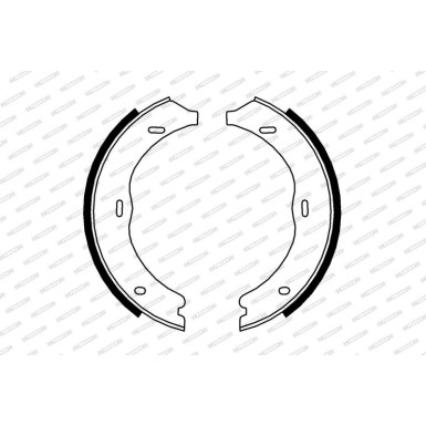 Ferodo Bremsbackensatz, Feststellbremse PREMIER FSB4003