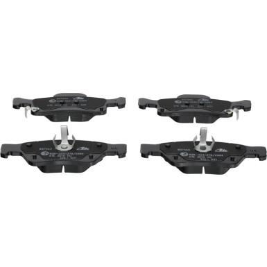 13.0460-7343.2 Bremsbelagsatz, Scheibenbremse