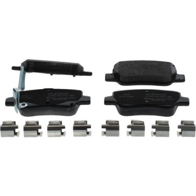 BOSCH | Bremsbelagsatz, Scheibenbremse | 0 986 494 933