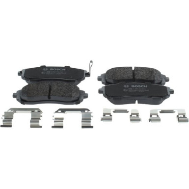 BOSCH | Bremsbelagsatz, Scheibenbremse | 0 986 494 653