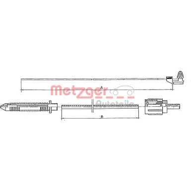 Metzger | Gaszug | 10.0381