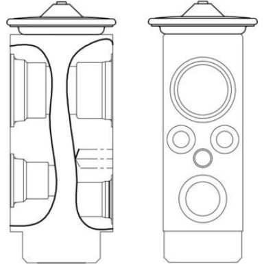 Mahle | Expansionsventil, Klimaanlage | AVE 9 000S