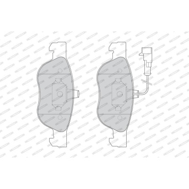 FDB1056 Bremsbelagsatz, Scheibenbremse PREMIER ECO FRICTION