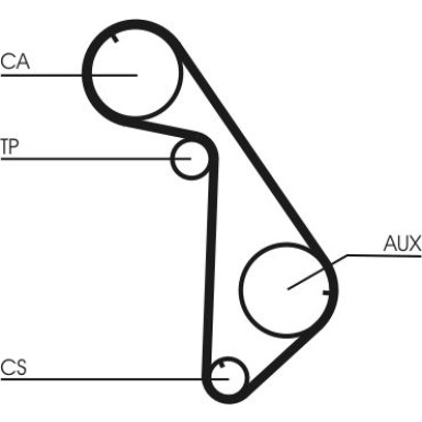 CT825 Zahnriemen CT825 Zahnriemen