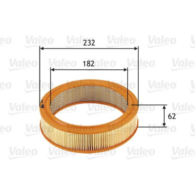 Valeo | Luftfilter | 585696