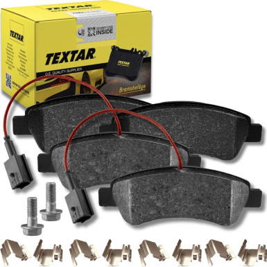 Textar Bremsbelagsatz, Scheibenbremse Q+ 2446503