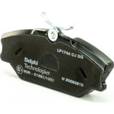 Delphi Bremsbelagsatz, Scheibenbremse LP1744