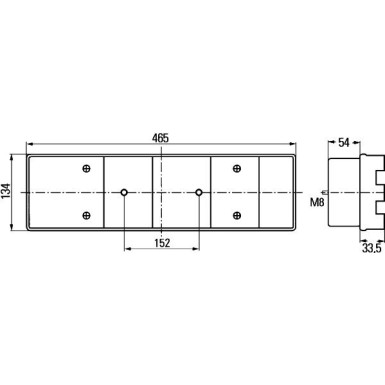 Hella | Heckleuchte | 2VP 008 204-181