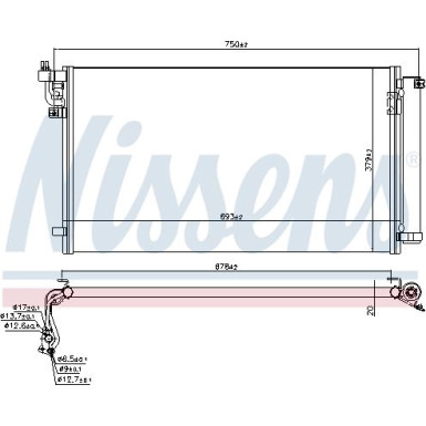 941157 Kondensator, Klimaanlage